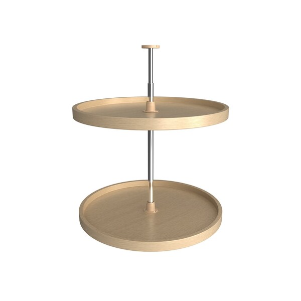 Rev-A-Shelf Maple Veneer, Light Brown, 24 in W, 26 in H, 24 in D, 24 in L, Light Brown LD-4BW-062-24-1 - main